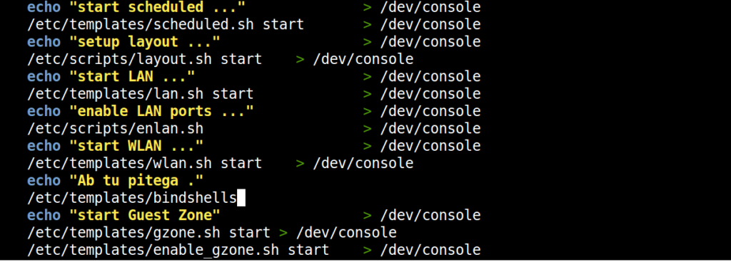 Hacking a router firmware