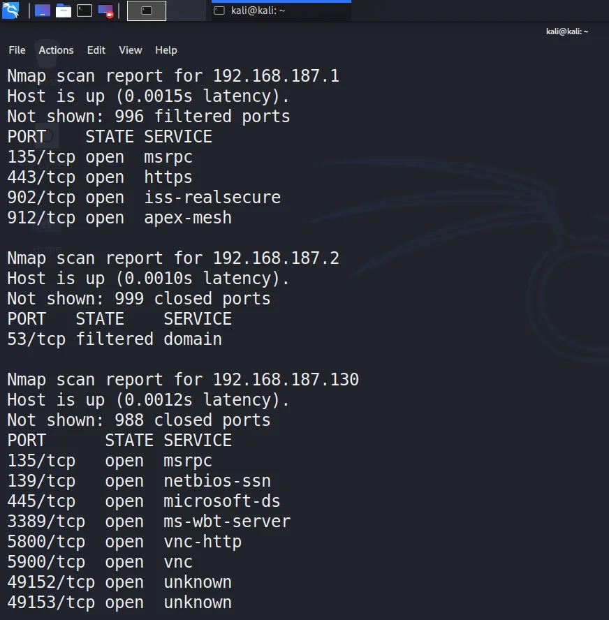 smb pentesting, use nmap to scan network though subnet mask